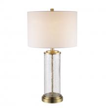  RTL-9159 AG - Tristesse 1 - Light Seeded Glass Table Lamp